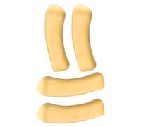 LALADEFIEE Cuscinetti per Stampelle Sotto le Ascelle 4 Pezzi Antiscivolo Imbottitura di Ricambio per Bastone da Passeggio Supporto Confortevole per Anziani e Riabilitazione