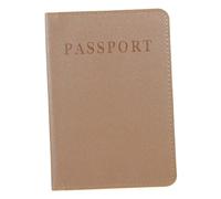 LALADEFIEE Custodia Passaporto Portatile in PU Porta Gate Pass e Tesserini Id Sottile e Leggera per Viaggi e Ufficio Protezione Resistente e Design Pratico