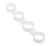 LALADEFIEE Espansore per Dita in Abs Bianco per Chitarra e Basso, Strumento per Allenare le Dita e Migliorare la Flessibilità Durante la Pratica della Chitarra per Principianti