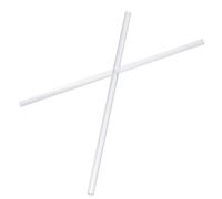 LALADEFIEE Esperimenti Fisica Junior Scuola Media Asta Elettrostatica in Vetro Organico con Seta per Laboratorio Scientifico Attrito Elettrostatico Accessorio Educativo