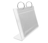 LALADEFIEE Espositore Trasparente per Nail Art e Organizer Smalti Unghie Supporto Manicure Multifunzione per Tecnici e Appassionati Porta Adesivi e Foto Unghie Design Chiaro per Esposizione