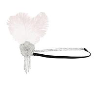LALADEFIEE Fascia Per Da Donna Fascia Per Flapper Vintage Copricapi Per Gli Anni '20 Accessori Per Il Tea Party Degli Anni '20