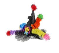 LALADEFIEE Fermagli per Chioma da Cappello da Strega per Mini Forcine di Halloween Colorate e Leggere Clip Resistente Accessori per Feste Cosplay e Eventi di Halloween