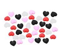 LALADEFIEE Fermo Antiscivolo a Cuore per Occhiali in Silicone, 40 Paia | Design Invisibile e Morbido, Sostituzione Rapida, Adatto a Montature da Vista e Lenti da Lettura