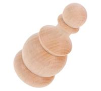 LALADEFIEE Finials in Legno Massello per Letti e Scale Decorativi in Stile Romano Resistenti e Versatili per Mobili e Arredamento Casa
