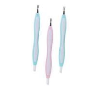 LALADEFIEE Forbice in Acciaio Inox per Cuticole Multiuso, Strumento per Manicure e Pedicure Lama Affilata, Facile Rimozione della Pelle Morta e Unghie Spesse Colore Casuale