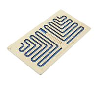 LALADEFIEE Giocattolo Educativo Precoce in Legno, Set Gioco di Labirinto Interemisferico per Coordinazione Mano-cervello e Sviluppo Intellettuale, Stimolazione Creatività e Pensiero