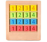 LALADEFIEE Gioco di Sudoku in Legno Creativo e Adulti, Tavolo da Gioco Resistente senza Sporgenze, per Rilassarsi a Casa Dopo Ore di Lavoro