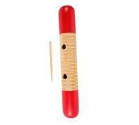 LALADEFIEE Guiro in Legno per Bacchette Colorate Strumento Percussione Educativo per Classi di Sicuro e Resistente per Principianti