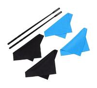 LALADEFIEE Kit Pulizia Flauto Include Bastoncini Panni Pulizia per Flauto Completo dei Flauti Bastone Realizzato in Materiali Plastici