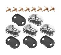 LALADEFIEE Kit Tiranti Per Batteria in Metallo 4 Pezzi, Accessori Per Grancassa e Rullante, Parti Sostitutive Compatibili Vari Tamburi, Ferramenta Musicale Stabile Per Uso Professionale