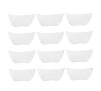 LALADEFIEE Maschere per Collo Non Tessuto Bianco 100 Pezzi, Facili da Portare, Migliorano L'assorbimento dei Nutrienti la Cura della Pelle del Collo