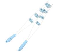 LALADEFIEE Massaggiatore Manuale Rullo con Corda per Muscoli Gambe e Spalle Strumento Versatile per Massaggio Rilassante e Stretching Yoga Adatto Casa Palestra e Viaggi