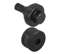 LALADEFIEE Matrice per Punzonatrice Idraulica in Metallo Nero Design Manuale e Tecnologia Idraulica per Foratura Precisa in Officina