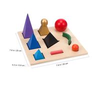 LALADEFIEE Montessori di Puzzle di Legno Sintassi per Gioco Educativo con Simboli Grammaticali per Coordinazione Occhio-mano e Apprendimento di Nomi Verbi e Aggettivi