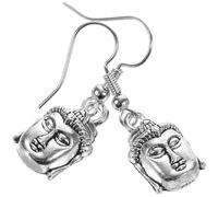 LALADEFIEE Orecchini Pendenti Buddha da Donna in Lega di Zinco Decorazione Orecchio Leggera e Resistente Gioielli Creativi per Eventi e Feste