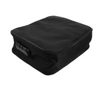 LALADEFIEE Organizer Documenti Multilivello Con Serratura Borsa Da Viaggio Portatile in Oxford Resistente Custodia Per Documenti Con Ampia Capacità e Scomparti Per Facile Organizzazione Per u