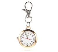 LALADEFIEE orologio da infermiere portatile borse Durevole chain le ore sospeso orologio da tasca portachiavi i bambini guardano orologio d'attaccatura degli studenti Lega di zinco Golden
