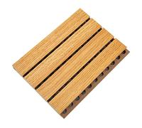 LALADEFIEE Pannello Acustico in Legno Forato, Fonoassorbente, Riduce gli Echi, per Piccole e Medie Stanze e Home Theater, Design Creativo