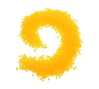 LALADEFIEE Pellet di Cera D'api e Facile Miscelazione di Colori e Profumi Arancione per Candele Fai da Te Durezza Migliorata Confezione da 1 Sacchetto e Balsami Labbra