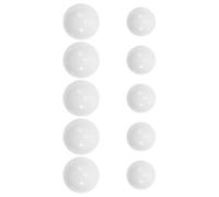 LALADEFIEE Perline per Roulette in Acrilico 12mm e 14mm Set 10 Pezzi, Accessori di Ricambio per Ruote 8-16 Pollici, per Giochi da Tavolo e Attrezzatura