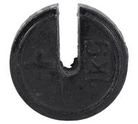 LALADEFIEE Peso di Taratura in Ferro 1 Kg Gancio per Bilancia Industriale Ortopedica - Contrappeso Calibrato per Sistemi Vintage e Moderni, Attrezzatura di Trazione per Uso Clinico