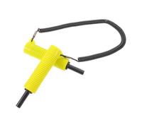 LALADEFIEE Piccozza Retrattile per Ghiaccio con Impugnatura Antiscivolo Spike Flessibile e Resistente per Sicurezza Pesca su Ghiaccio Pattinaggio e Camminata Invernale Strumento Multiuso