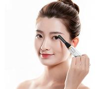 LALADEFIEE Piegaciglia Riscaldato e Ricaricabile USB in Abs Bianco per e Pelle, per Donne Vogliono Perfette