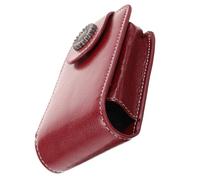 LALADEFIEE Porta Rossetto Con Specchio Integrato Per Borsa Pochette Cosmetica Portatile Donna Custodia Compatta e Durevole Per Viaggio Party e Uso Quotidiano Chiusura Sicura e Design Mini Col