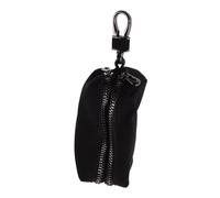 LALADEFIEE Portachiavi per Chiavi Auto con Chiusura a Cerniera Grande Capacità in Pu Compatto e Multifunzione Custodia Unisex per Chiavi e Carte