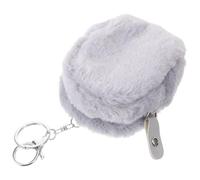 LALADEFIEE Portamonete Portachiavi Morbido in Tessuto per Donna Mini Borsa con Cerniera per Monete Auricolari e Chiavi Accessorio Versatile da Viaggio in Stile Giovane