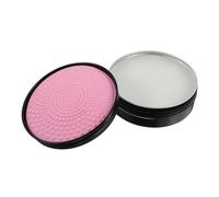LALADEFIEE Scatola Pulente Per Pennelli Makeup Con Sapone Detergente Strumento Portatile Per Pulizia Cosmetici Rimuove Polvere e Colore Compatibile Con Pennelli Ombretto e Blush Design
