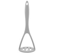 LALADEFIEE Schiacciapatate in Silicone Alimentare Grigio Schiacciaverdure Leggero Impugnatura Comoda Strumento per Spremitura di Frutta e Verdura come Patate Verdure a Radice e Zucca