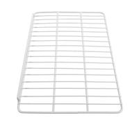 LALADEFIEE Separatore per Congelatore e Frigorifero in Metallo Pannello a Griglia 43,5X30 CM, Ripiano Laterale Corrimano Monolaterale, Organizer Salvaspazio per Uso Domestico e Dormitori