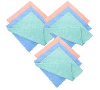 LALADEFIEE Set 10 Panni Struccanti in Microfibra Morbida e Assorbente per Viso Donna, Lavabili in Lavatrice, per Casa e Viaggio, Colore Assortito Colore Casuale Stili multipli