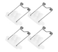 LALADEFIEE Set 4 Pezzi Accessori Fai da Te per Tagliacapelli Elettrici Guida Plastica e Molla di Ricambio per Riparazione Tagliacapelli Testina Oscillante ad Alta Precisione per Uso