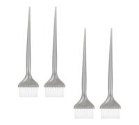 LALADEFIEE Set 4 Pz Pettini per Chioma in Plastica Blu Setole Morbide per Rimuovere Polvere e Sporco, Strumento Professionale per Cura Chioma e Salone