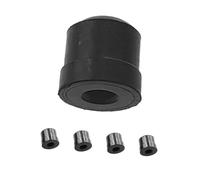 LALADEFIEE Set 5 Pezzi Accessori per Trombone Tappi Copriforo in Gomma Nera, Facile Installazione e Manutenzione, Protezioni per Coulisse per Uso Professionale