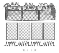 LALADEFIEE Set da Gioco Militare per Recinzione Protettiva in Plastica, Accessori Costruzione Scene di Guerra Fai da Te, Giocattolo Cognitivo Educativo per Sviluppo Capacità Organizzative