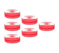 LALADEFIEE Smorzatori per Racchette da Tennis in Silicone, 6 Pezzi, stabilità e riduzione Vibrazioni, Design Bandiera Canada, per Tutti i Modelli di Racchetta