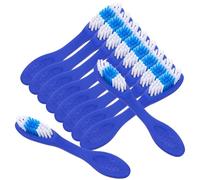LALADEFIEE Spazzolino da Denti Mini 10 Pezzi in Plastico e Nylon Antinfortunistico per Prevenire Autolesionismo Uso Carcerario Facile da Pulire
