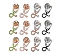 LALADEFIEE Spille per Stetoscopio Multicolore 30 Pezzi in Lega, Distintivi Decorativi per Abbigliamento e Borsa, Accessori per Medici e Studenti in Strutture Sanitarie Colore Casuale