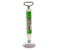 LALADEFIEE Sturalavandino e Sblocco Immediato in Gomma Bianco Funzione di Pulizia Efficiente per Bagno per Lavandini e Docce