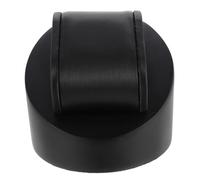 LALADEFIEE Supporto per Orologio Raffinato con Base in Vernice Gessata e Cuscino in Spugna e Pelle Nero Antiscalfiture per Organizzare Orologi a Casa in Negozio