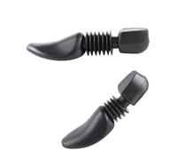 LALADEFIEE Supporto per Scarpe Regolabile 2 Pezzi in Plastica Nera per Donna, Allunga la Vita e Mantiene la Forma delle Scarpe Taglia 32-37