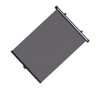 LALADEFIEE Tendina Parasole Auto Avvolgibile Nera in Rete Traspirante Protezione Solare Automatica Per Finestrini Laterali Resistente e Facile Da Installare Con Ventose Adatta Tutte Le Auto