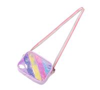 LALADEFIEE Tracolla per Bambine con Paillettes Scintillanti e Leggera e Resistente Zainetto Cartoon per Piccoli