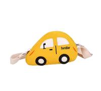 LALADEFIEE Tracolla Ragazzo Ragazza Forma Auto Cartoni Animati Mini Borsetta Tracolla Leggera Compatta Donna Ragazza Snack Telefono Chiavi Soldi Piccoli Oggetti