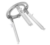 LALADEFIEE Treppiede Sperimentale Regolabile in Altezza in Lega di Alluminio per Riscaldamento Chimico e Apparecchiature di Laboratorio Supporto Staccabile per Lampada ad Alcool