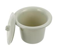 LALADEFIEE Vaso la Notte Urine in Plastica con Coperchio Silenzioso, Grande Capacità e Ampio Volume, per Anziani e Domiciliare lungo Termine Riutilizzabile